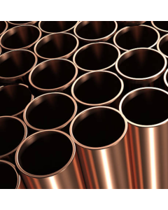 Seamless Copper Nickel Pipe OD 10 mm x 1 mm WT CuNi 90/10 - CUNI10FE1,6MN